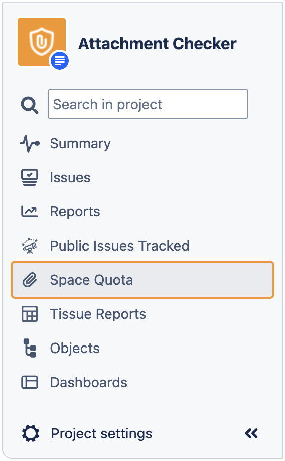 acj access project space quota as user.png