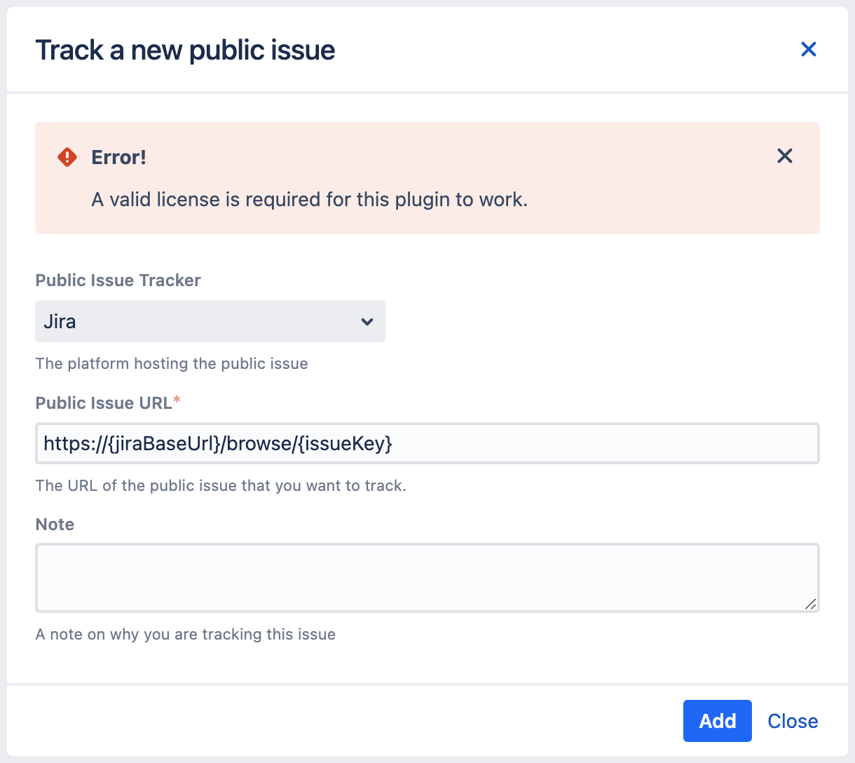 pist error message for invalid license (after).png