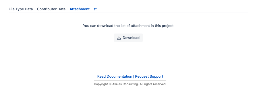 Download the list of attachments in the project.png