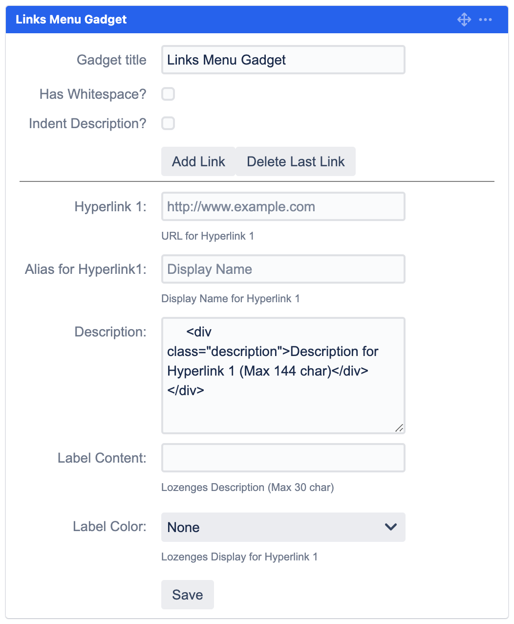 links menu gadget config before.png