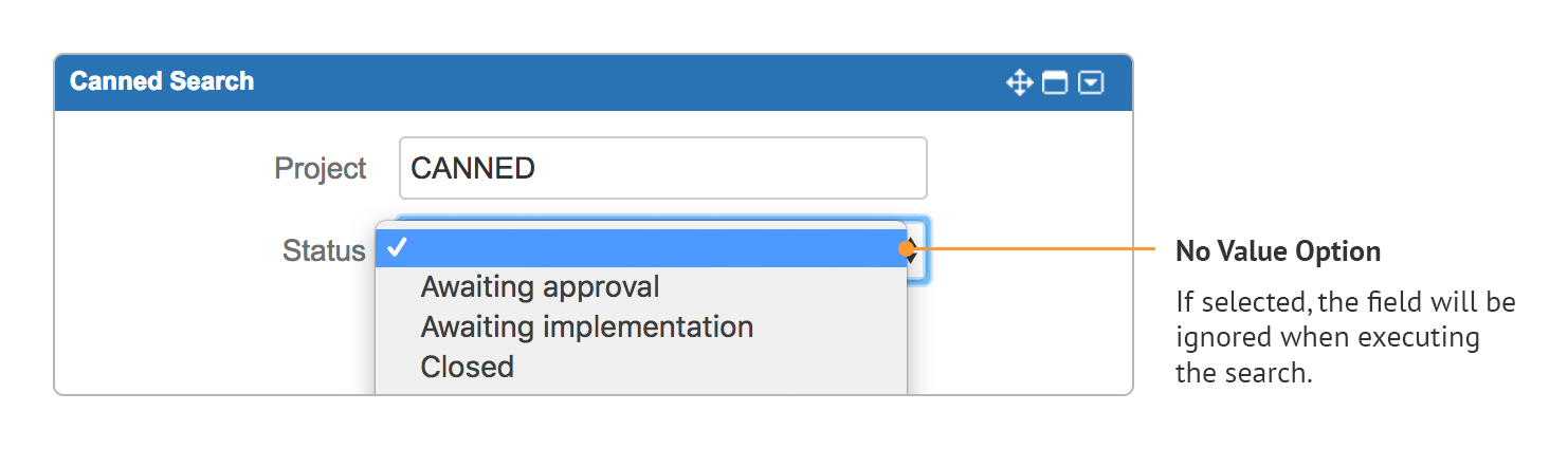 Canned search dropdown no value option.png