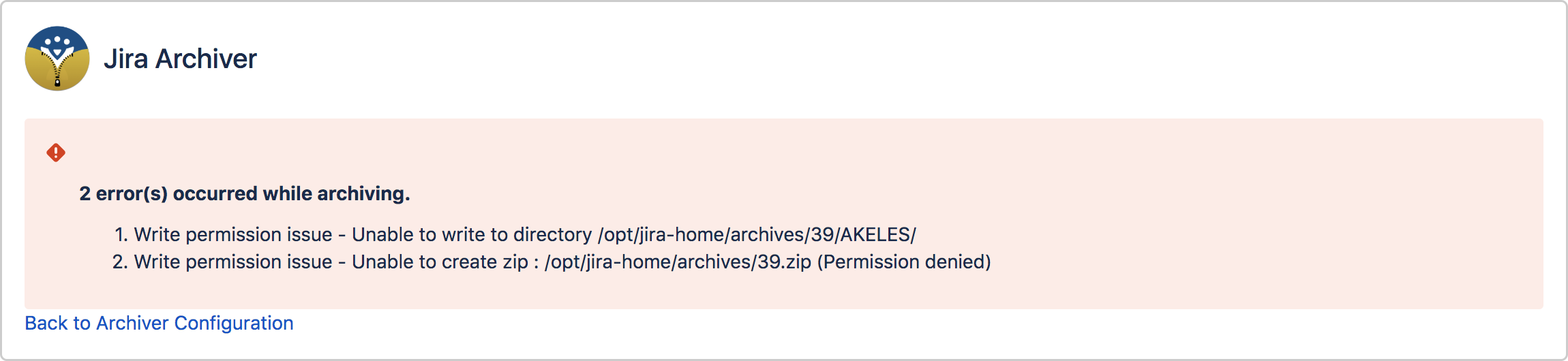 issue archiver archive errors.png