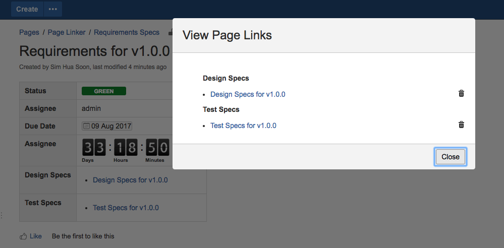 View Page Links dialog box.png