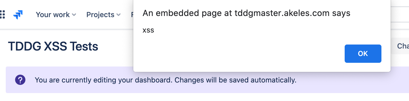 TDDG config title xss.png