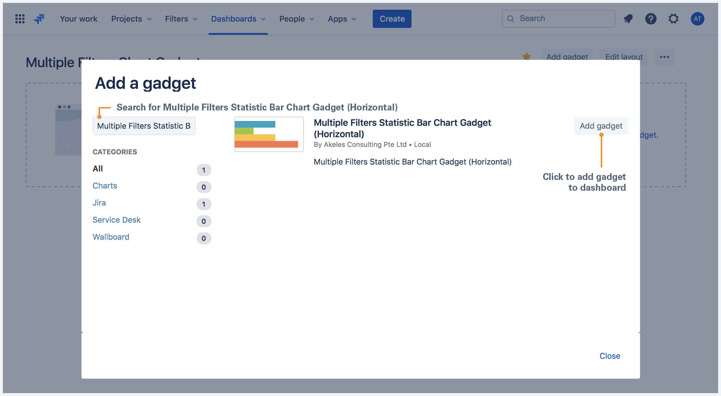Add Multiple Filters Statistic Bar Chart Gadget (Horizontal) to dashboard.png
