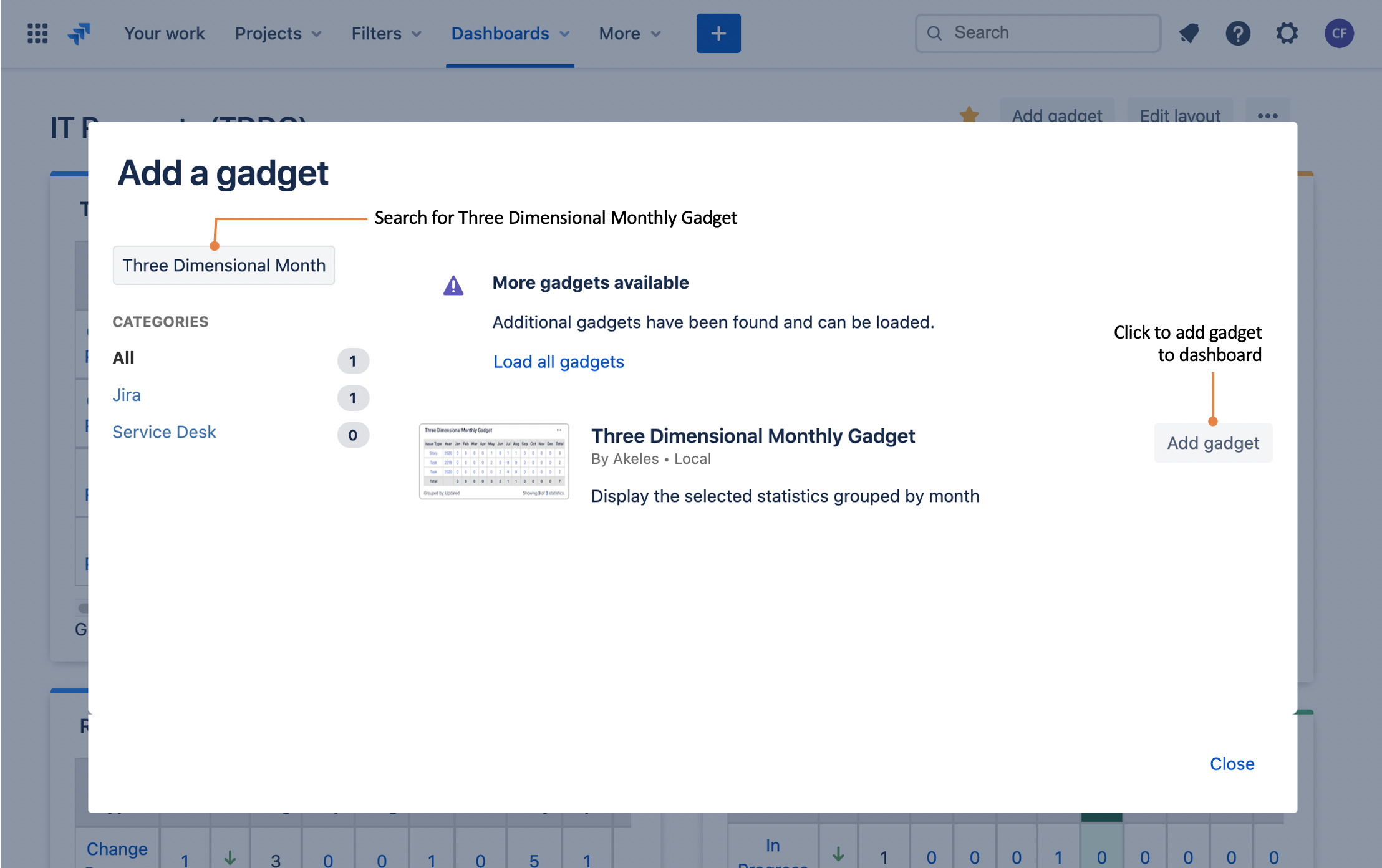 Add Three Dimensional Date Gadget to Dashboard.png