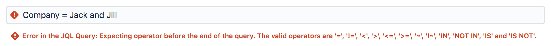 mchart text field exact text searcher invalid jql.png