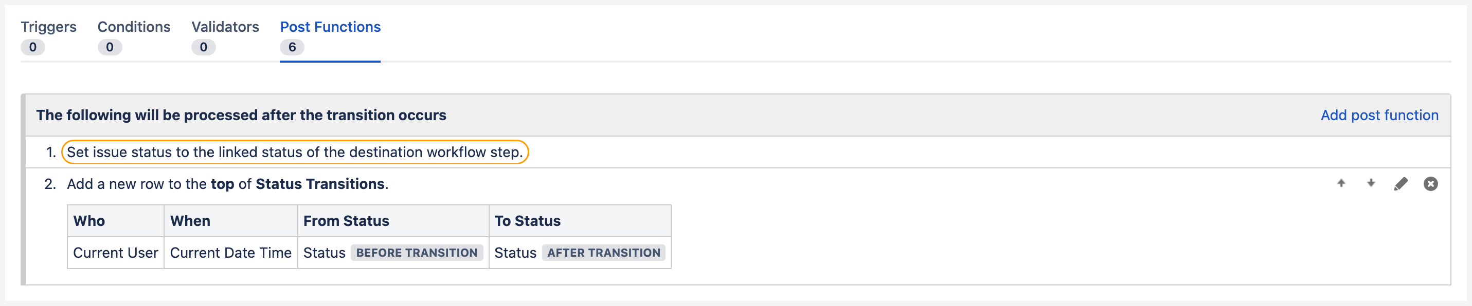 tablecf post function ordering for status after transition.png