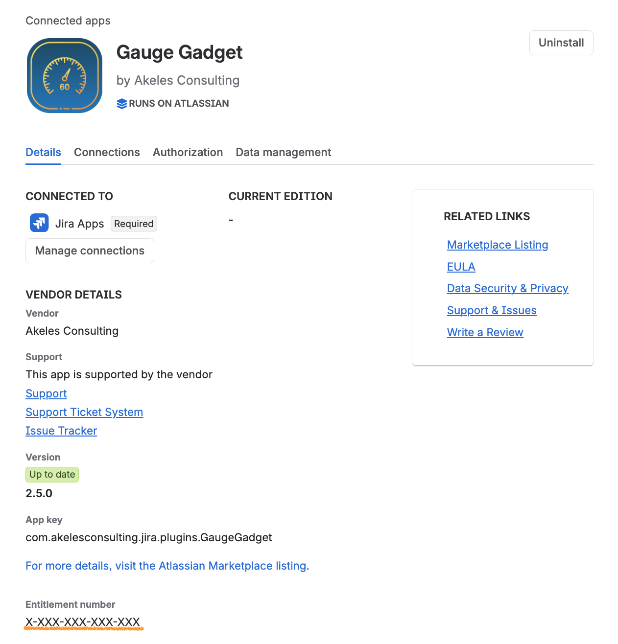 How to find the Entitlement Number for a paid Jira Cloud app.png