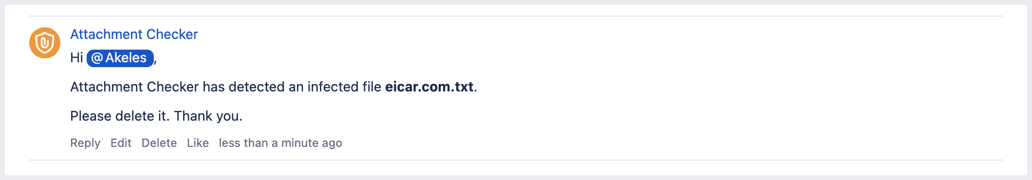 acc comment for infected file (file not deleted).png