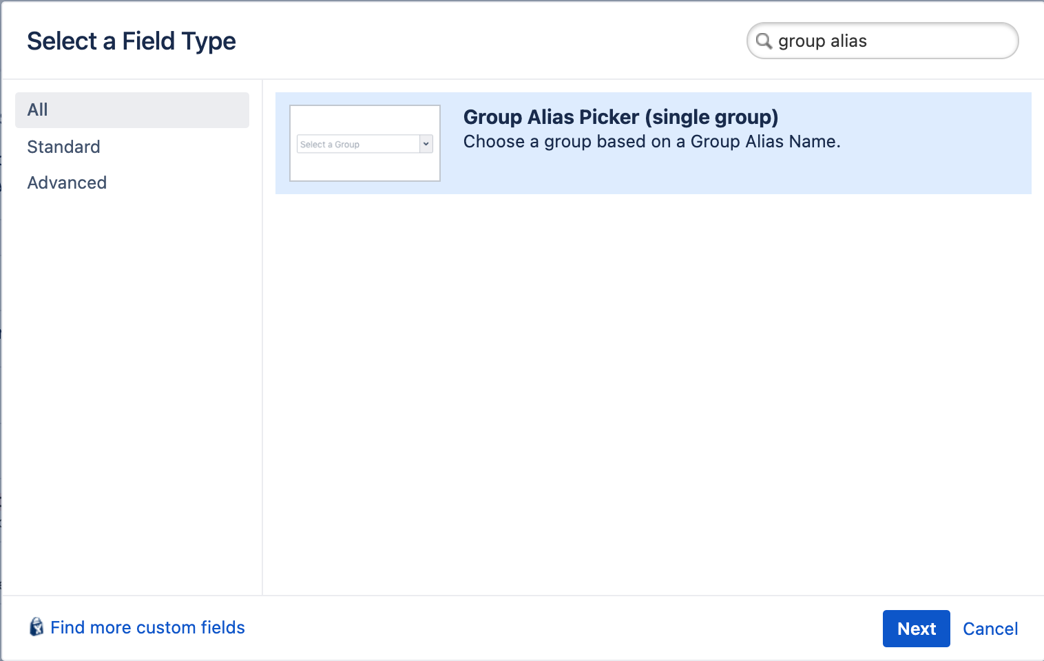 search for gap field type.png