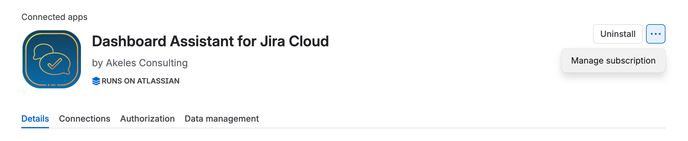 How to manage subscription for a Jira Cloud app.png
