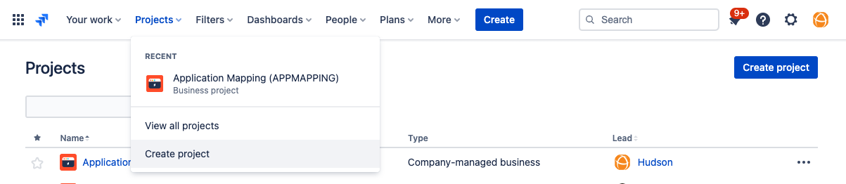 Create new project.png