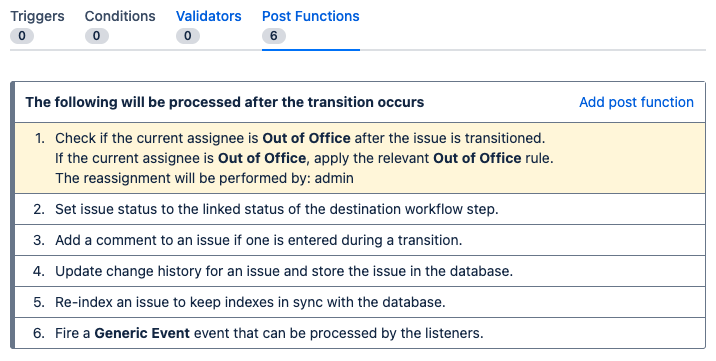 OOO Post Function Configured.png