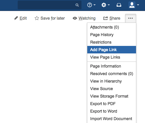 View or Add Page Links menu.png