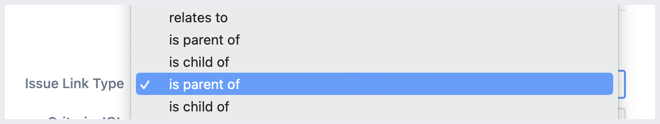 tissue correct issue link type selected.png