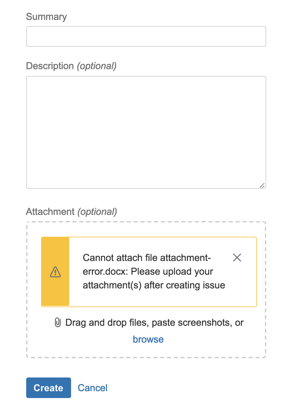 Please upload your attachment(s) after creating issue.png