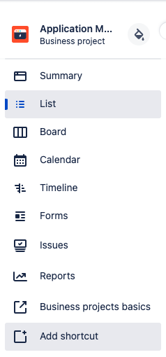 project settings - Add shortcut.png