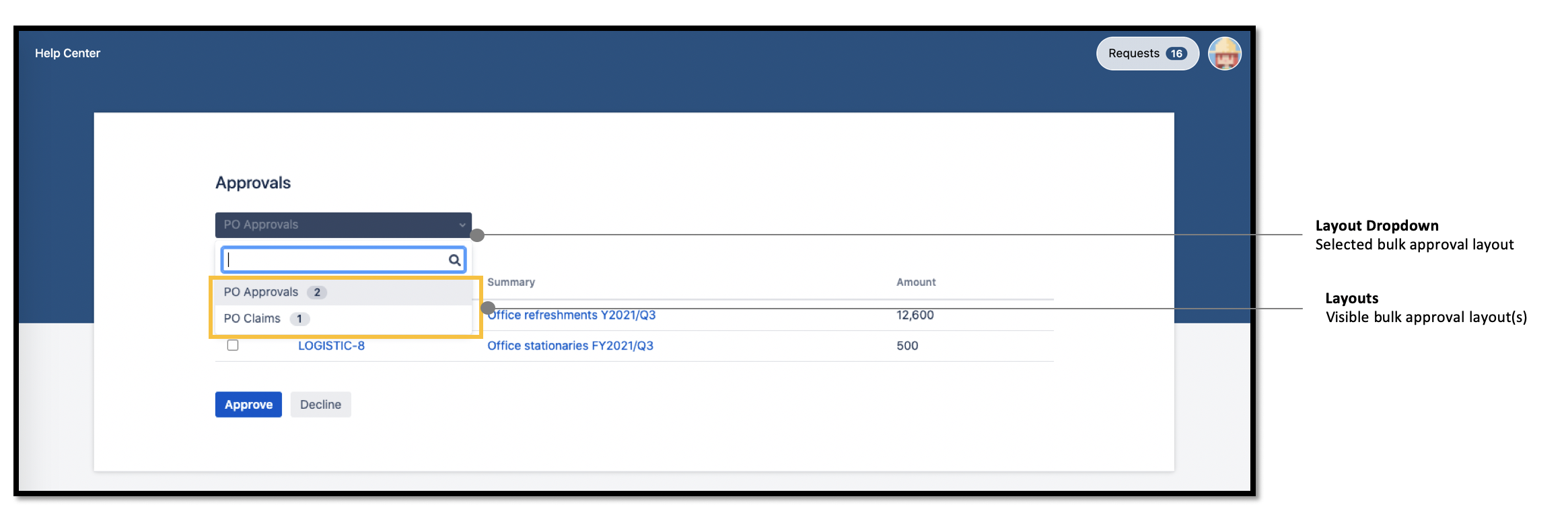 PortalBulkApprovalLayoutDropdown.png